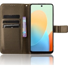 Mellow Shop Tecno Pop 8 Manyetik Cüzdan Kickstand Kapak Kart Tutucu Için Kılıf (Yurt Dışından)