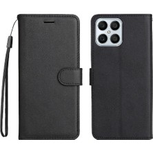 Mellow Shop Onur X8 4g Iş Cüzdan Telefon Kılıfı Için Flip Case Klasik Düz Renk (Yurt Dışından)