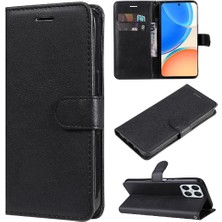 Mellow Shop Onur X8 4g Iş Cüzdan Telefon Kılıfı Için Flip Case Klasik Düz Renk (Yurt Dışından)