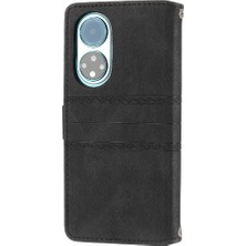 Mellow Shop Onur Için Flip Case 50 Pro Cüzdan Kılıf Darbeye Koruyucu Pu Deri (Yurt Dışından)