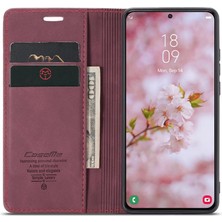 Samsung Galaxy S22 Flip Case Için Folio Kitap Vintage Pu Deri Cüzdan (Yurt Dışından)