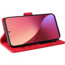 Mellow Shop Xiaomi 12 Için Flip Case Deri Kılıf Basit Iş Kapak Çevirin Darbeye (Yurt Dışından)