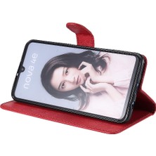 Mellow Shop Huawei P30 Lite Iş Cüzdan Telefon Kılıfı Için Flip Case Klasik Katı (Yurt Dışından)