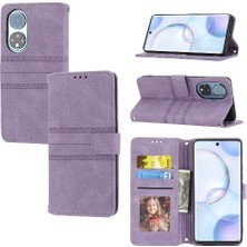 Mellow Shop Huawei Nova 9 Için Flip Case Kickstand Manyetik Kapatma Darbeye Pu Kılıf (Yurt Dışından)