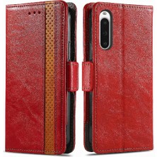 Mellow Shop Sony Xperia 10 V Çoklu Kart Yuvası Ekleme Cüzdan Çok Renkli Için Flip Case (Yurt Dışından)