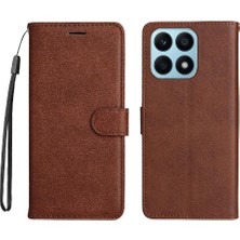 Mellow Shop Onur X8A Yüksek Kalite Deri Klasik Düz Renk Iş Için Flip Case (Yurt Dışından)