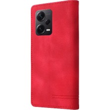 Mellow Shop Xiaomi Redmi Not 12 Için Flip Case 4g Basit Iş Cüzdan Darbeye (Yurt Dışından)