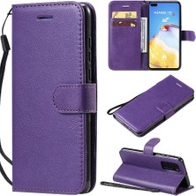 Mellow Shop Kart Yuvası ile Huawei P40 Iş Cüzdan Telefon Kılıfı Için Flip Case Yüksek (Yurt Dışından)