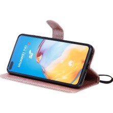 Mellow Shop Kart Yuvası ile Huawei P40 Iş Cüzdan Telefon Kılıfı Için Flip Case Yüksek (Yurt Dışından)