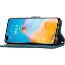 Mellow Shop Huawei P40 Pu Deri Manyetik Kapatma Cüzdan Kılıf Için Flip Case (Yurt Dışından)