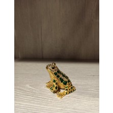 Miamantra Swarovski Taşlı Kurbağa Mücevherlik / Dekoratif Biblo
