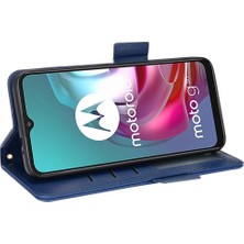 Mellow Shop Motorola Moto G30/G20 Yan Toka Cüzdan Kart Yuvaları Tutucu Pu (Yurt Dışından)