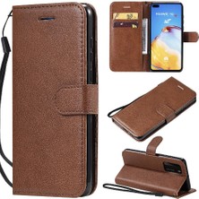 Mellow Shop Kart Yuvası ile Huawei P40 Iş Cüzdan Telefon Kılıfı Için Flip Case Yüksek (Yurt Dışından)