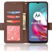 Mellow Shop Motorola Moto G30/G20 Yan Toka Cüzdan Kart Yuvaları Tutucu Pu (Yurt Dışından)