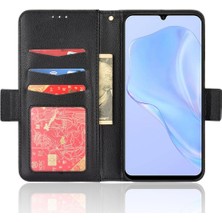 Mellow Shop Ulefone Not 6 Kart Yuvaları Için Kılıf Tutucu Yan Toka Cüzdan Manyetik Pu (Yurt Dışından)