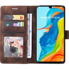 Mellow Shop Huawei P30 Lite Için Flip Case Cüzdan Kılıf Darbeye Basit Flip (Yurt Dışından)