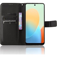 Mellow Shop Tecno Pop 8 Manyetik Cüzdan Kickstand Kapak Kart Tutucu Için Kılıf (Yurt Dışından)