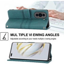 Mellow Shop Huawei Nova 11 Için Flip Case Manyetik Kapatma Kickstand Darbeye Cüzdan (Yurt Dışından)