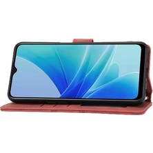 Mellow Shop Oppo Için Flip Case A54 4G/A77 4G/A77S Kickstand Cüzdan Kılıf Darbeye Pu (Yurt Dışından)