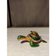 Miamantra Swarovski Taşlı Kaplumbağa Mücevherlik / Dekoratif Biblo