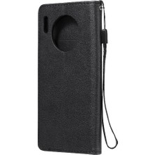 Mellow Shop Huawei Mate 30 Iş Cüzdan Telefon Kılıfı Için Flip Case Klasik Katı ile (Yurt Dışından)