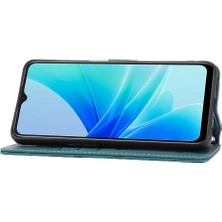 Mellow Shop Oppo Için Flip Case A54 4G/A77 4G/A77S Kickstand Cüzdan Kılıf Darbeye Pu (Yurt Dışından)