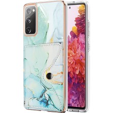 Mellow Shop Samsung Galaxy S20 Fe 5g/4g Ince Cüzdan Yumuşak Tpu Tampon Mermer (Yurt Dışından)