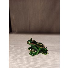 Miamantra Swarovski Taşlı Kurbağa Mücevherlik / Dekoratif Biblo