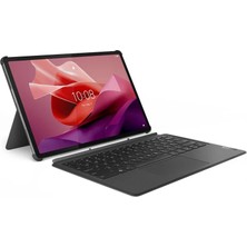 Lenovo Tab P12 Uyumlu Klavyeli Kılıf Siyah (Uk-Tr) - ZG38C05200