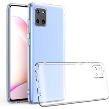 Megafox Teknoloji Samsung Galaxy A81 (Note 10 Lite) Uyumlu Kılıf Kamera Korumalı Süper Silikon Kapak