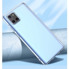 Megafox Teknoloji Samsung Galaxy A81 (Note 10 Lite) Uyumlu Kılıf Kamera Korumalı Süper Silikon Kapak