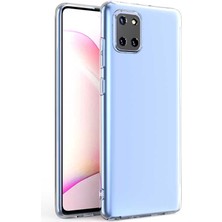 Megafox Teknoloji Samsung Galaxy A81 (Note 10 Lite) Uyumlu Kılıf Kamera Korumalı Süper Silikon Kapak