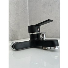 Siyah Mix Aç Kapa Banyo Bataryası