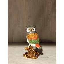 Miamantra Swarovski Taşlı Baykuş Mücevherlik / Dekoratif Biblo