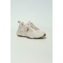 U.S. Polo Assn. Maybe 101513510 Bej Kadın Günlük Sneaker