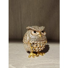 Miamantra Swarovski Taşlı Baykuş Mücevherlik / Dekoratif Biblo