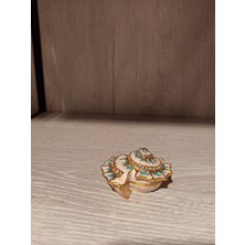 Miamantra Swarovski Taşlı Salyangoz Kutu Mücevherlik / Dekoratif Biblo