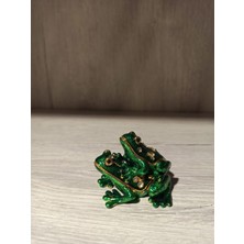Miamantra Swarovski Taşlı Kurbağa Mücevherlik / Dekoratif Biblo