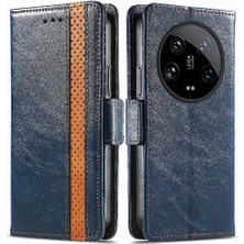 YH Mall Xiaomi 14 Ultra Ekleme Çok Renkli Çoklu Kart Yuvası Cüzdan Için Flip Case (Yurt Dışından)