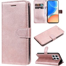 YH Mall Onur X8 5g Iş Cüzdan Telefon Kılıfı Için Flip Case Klasik Düz Renk (Yurt Dışından)