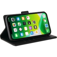 YH Mall Iphone 15 Için Flip Case Artı Premium Deri Kickstand Iki Kart Yuvaları (Yurt Dışından)