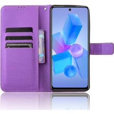 YH Mall Infinix Sıcak 40 Pro 4g Kart Tutucu Manyetik Cüzdan Kapak Kickstand Için Kılıf (Yurt Dışından)