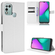 YH Mall Infinix Akıllı 5 Manyetik Cüzdan Kart Tutucu Kickstand Kapak Için Kılıf (Yurt Dışından)