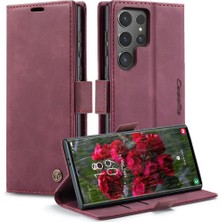 YH Mall Samsung Galaxy S24 Için Flip Case Ultra 5g Flip Folio Kitap Manyetik Kapatma (Yurt Dışından)