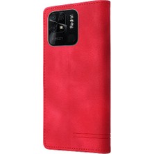 YH Mall Xiaomi Redmi 10C Için Flip Case Kapak Cüzdan Darbeye Basit Kılıf (Yurt Dışından)