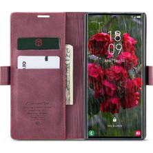 YH Mall Samsung Galaxy S24 Için Flip Case Ultra 5g Flip Folio Kitap Manyetik Kapatma (Yurt Dışından)