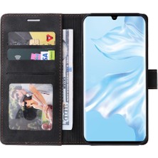 YH Mall Huawei P30 Pro Için Flip Case Darbeye Deri Kılıf Kapak Çevirin Cüzdan (Yurt Dışından)