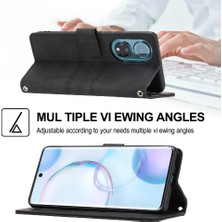 YH Mall Huawei Nova 9 Için Flip Case Kickstand Manyetik Kapatma Darbeye Pu Kılıf (Yurt Dışından)