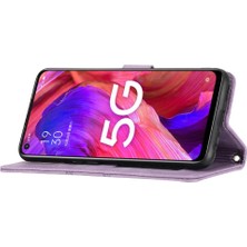 YH Mall Realme 9i 4g Manyetik Kapatma Pu Deri Kickstand Cüzdan Için Flip Case (Yurt Dışından)