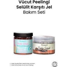 Derminix Kahveli Vücut Peelingi + Selülit Karşıtı Jel Fırsat Paketi